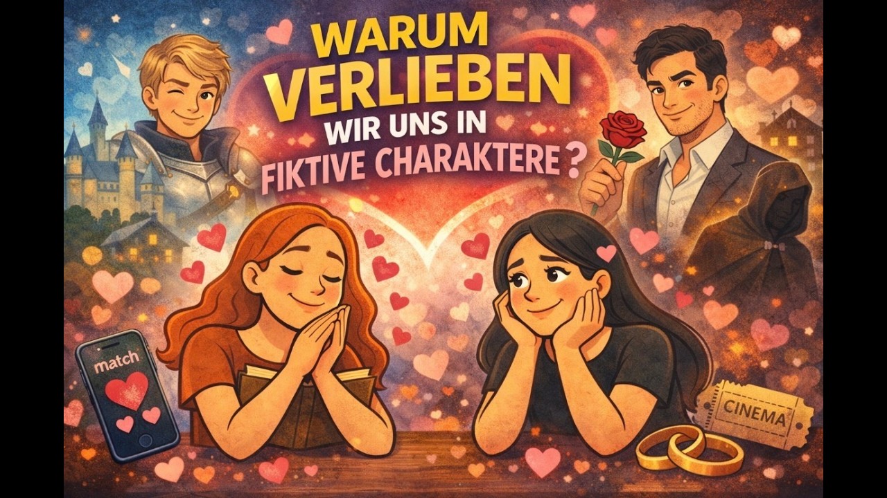 Warum wir uns in fiktive Charaktere verlieben