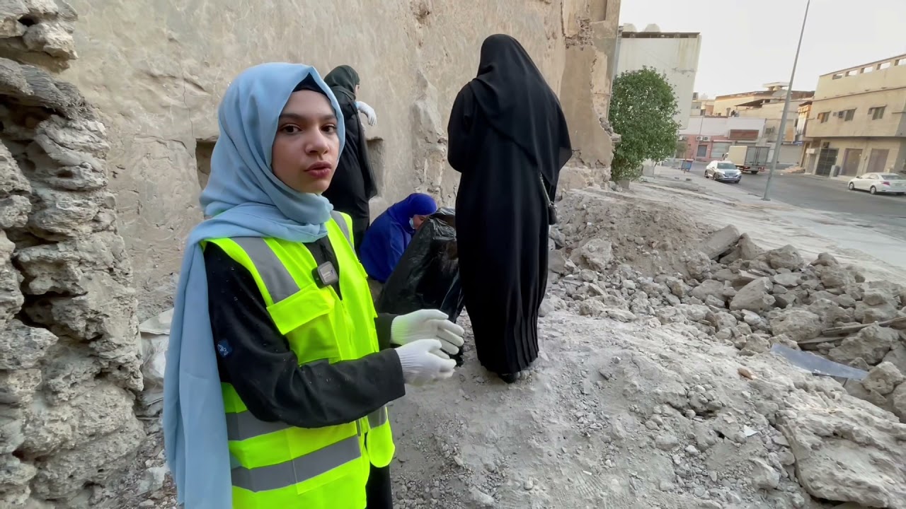 تنظيف الأماكن الأثرية في #القطيف