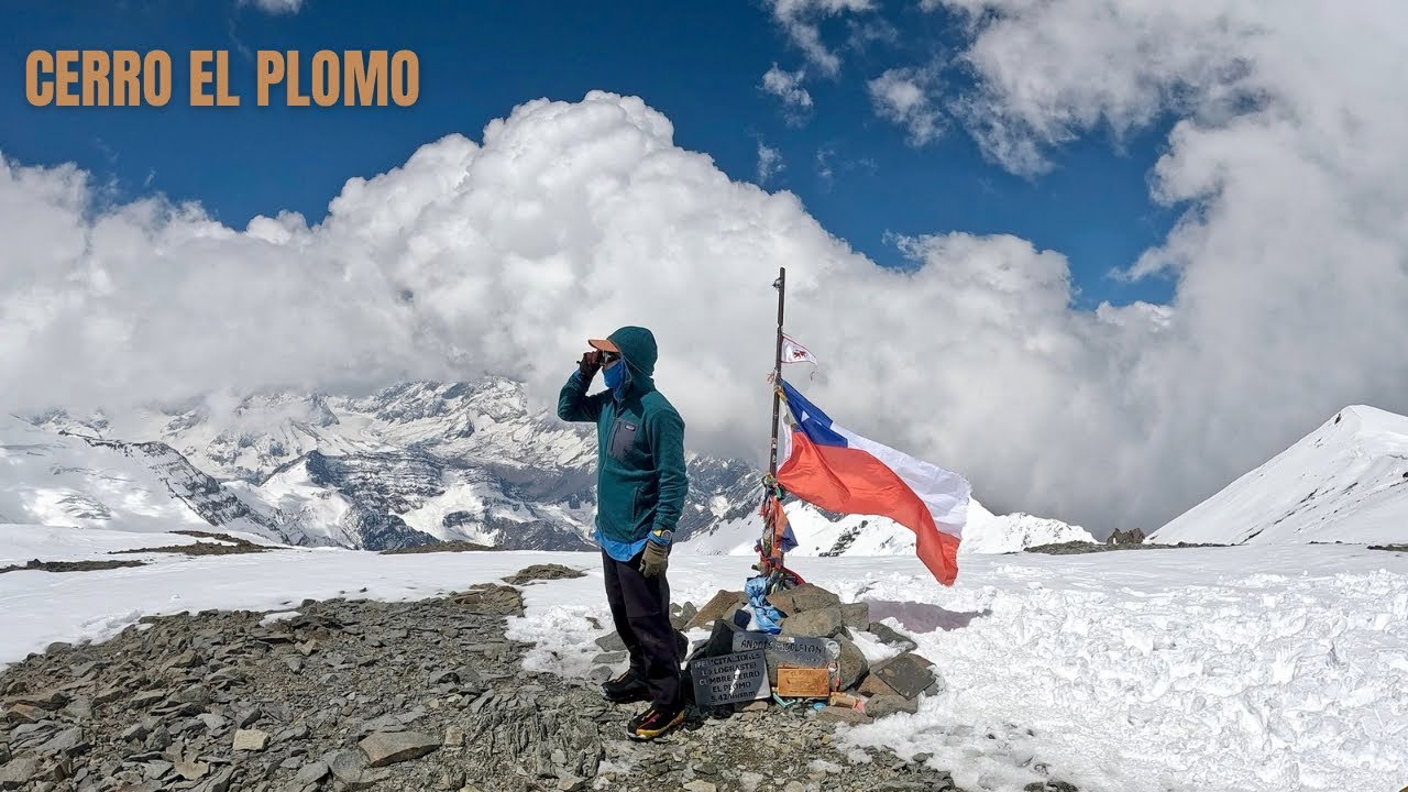 Cerro El Plomo (5424 m.s.n.m). Tormenta