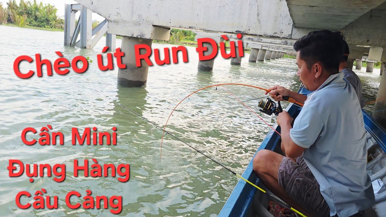 Khu cầu cảng luôn bí ẩn. Cần nhỏ kéo con cá mà hồi hợp ghê luôn | Săn bắt SÓC TRĂNG |