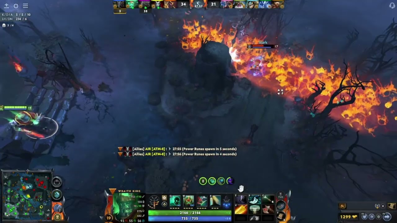 Wraith King(WK) in 7.40 Pos3/2 is God!