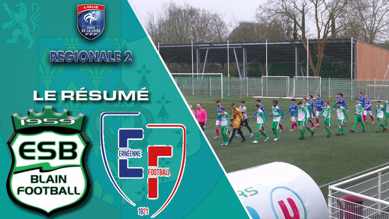 Résumé ES Blain/Ernéenne Football R2 D