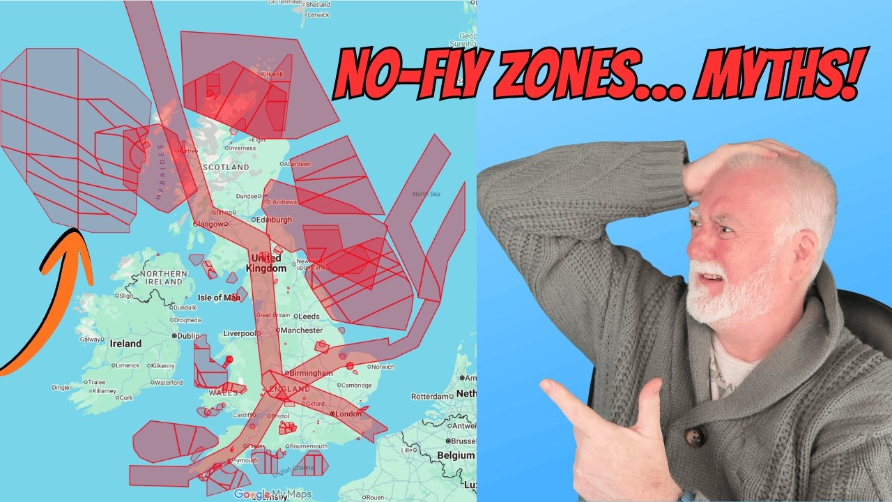 Not Every Red Zone Is a No Fly Zone | UK Drone Rules Pt 1