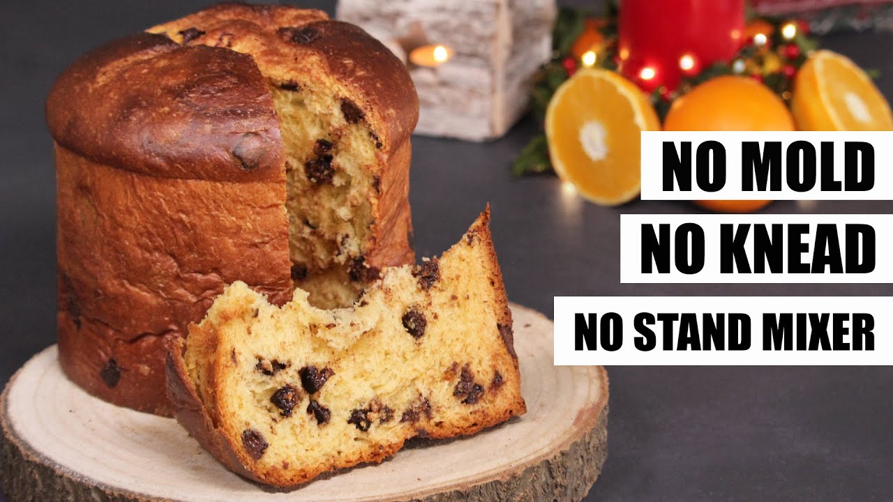 Chocolate Panettone | Easy No Mold No Knead Italian Christmas Bread | How Tasty Channel