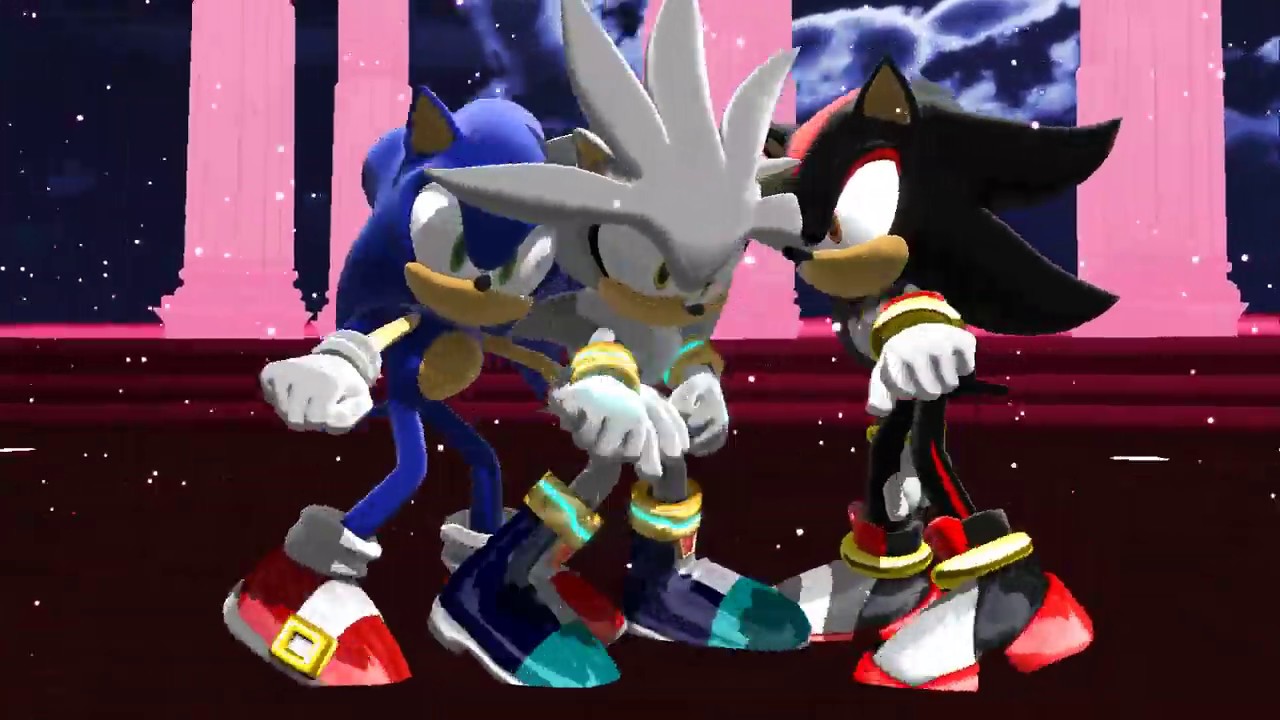 [MMD SONIC] Sonic Shadow Silver Wave