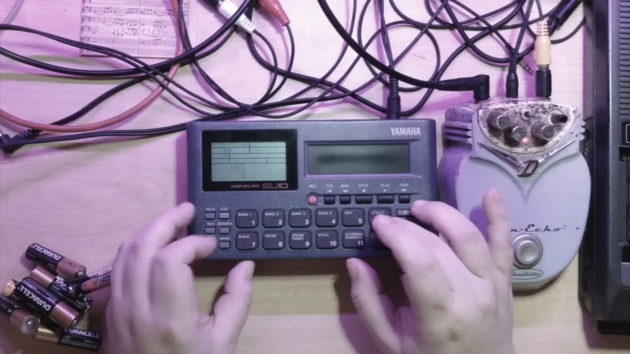 Lofi hip hop on the Yamaha SU10.