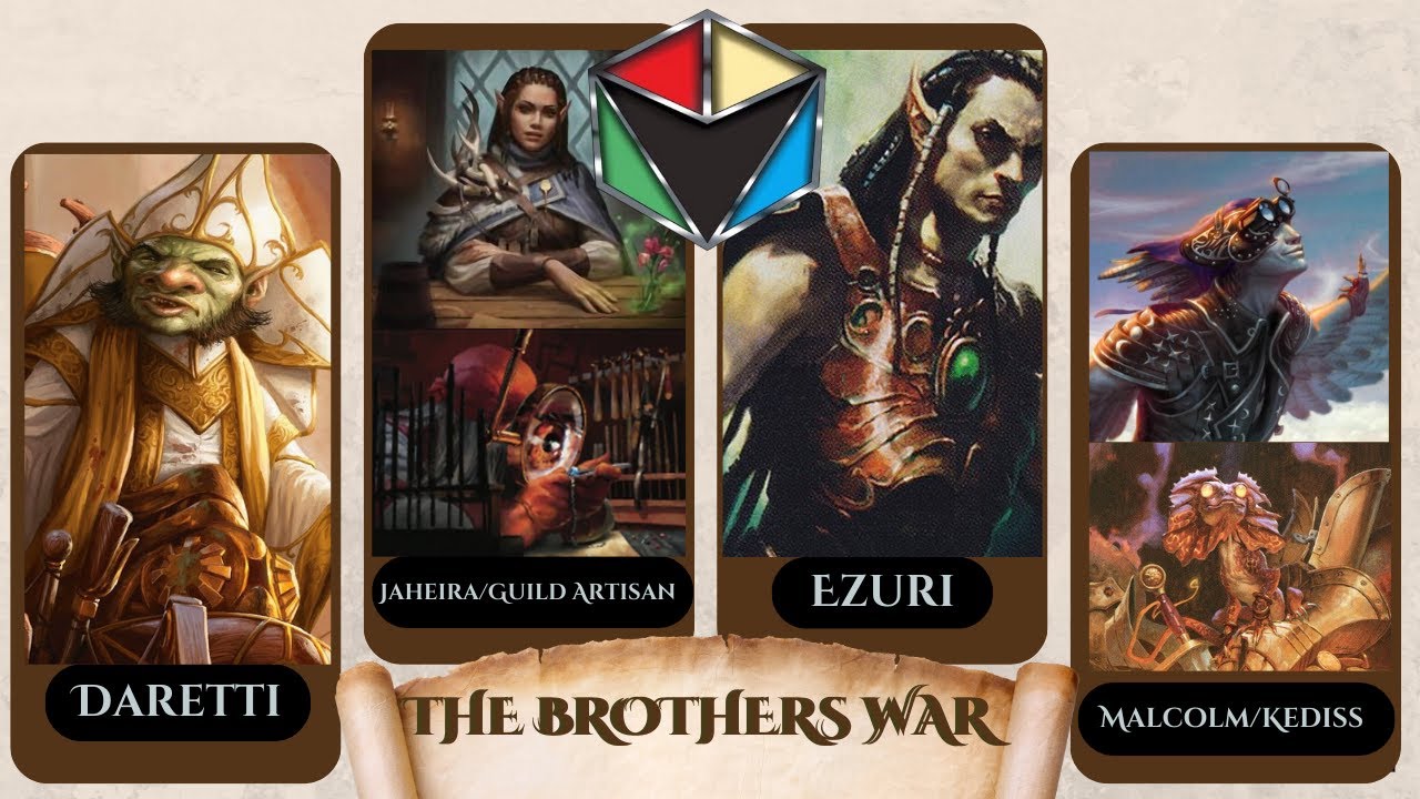 Daretti | Jaheira/Guild Artisan | Ezuri | Malcolm/Kediss | MTG cEDH Gameplay