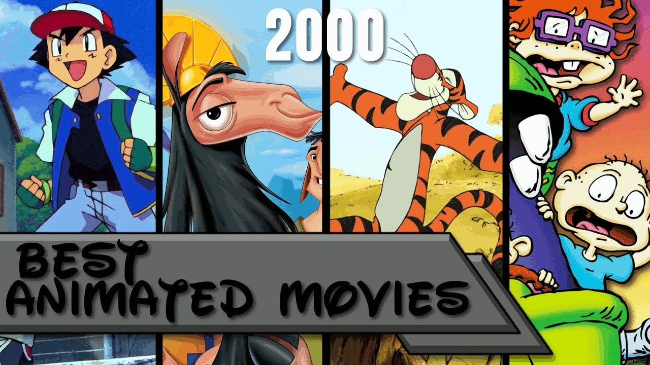 Top 10 | Best Animated Movies of 2000 💰💵
