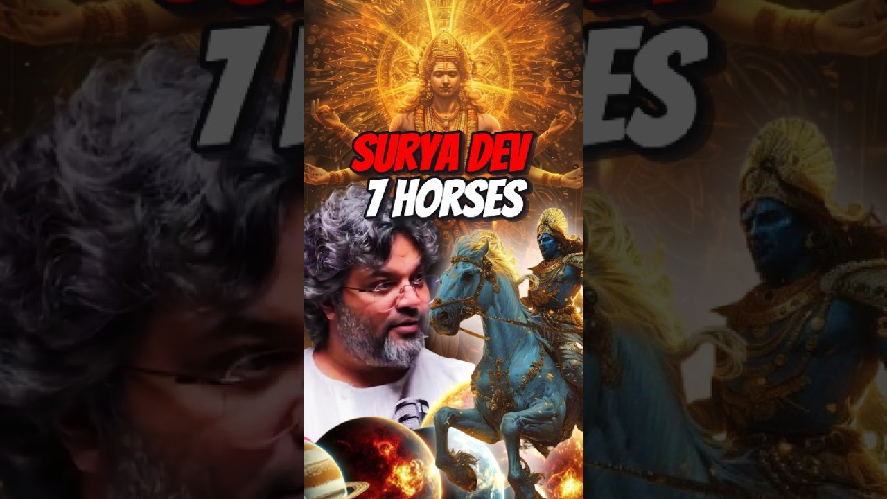 Surya Dev Horse Reveals Its Rainbow Secret!😲| ft-Akshat Gupta | #shorts