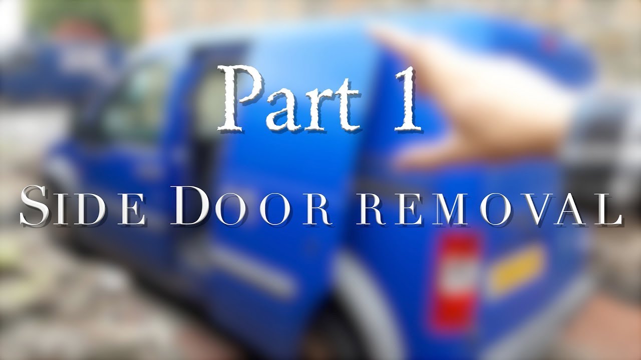 Ford Connect Port-Hole Window Installation | Side Door Removal
