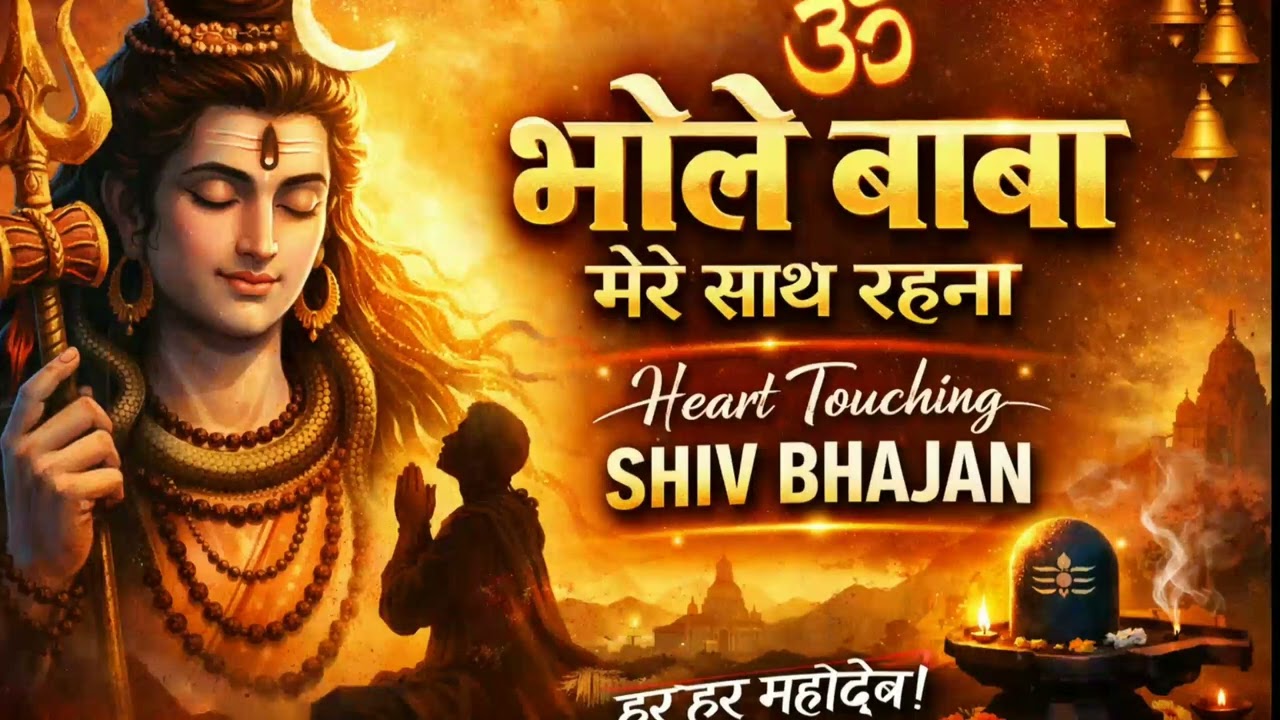 भोले बाबा मेरे साथ रहना | Heart Touching Shiv Bhajan | Har Har Mahadev Song