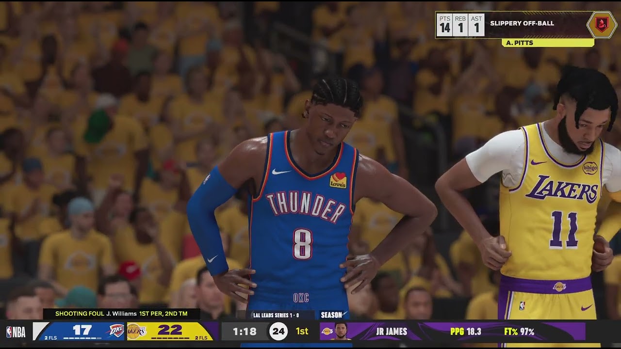 NBA 2K26 mycareer Next Gen episode 64 - Playoffs CSFG2 Dropped 69 Points!