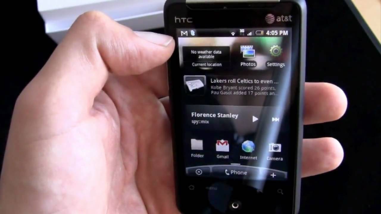 HTC Aria (AT&T) - Unboxing and Hands-On