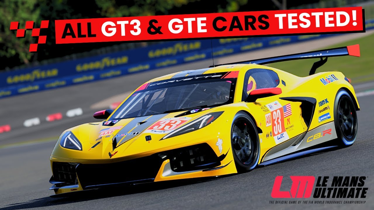 LMU | Le Mans Ultimate | GT3 & GTE | Which is BEST for the BEGINNER?
