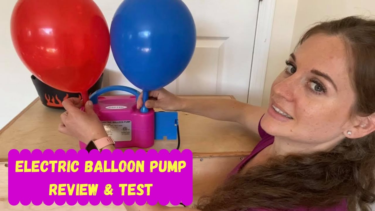 How To Use Electric Balloon Pump |Review- Unboxing & Testing