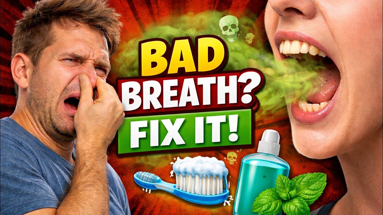 Bad breath? All you need to know to fix it!