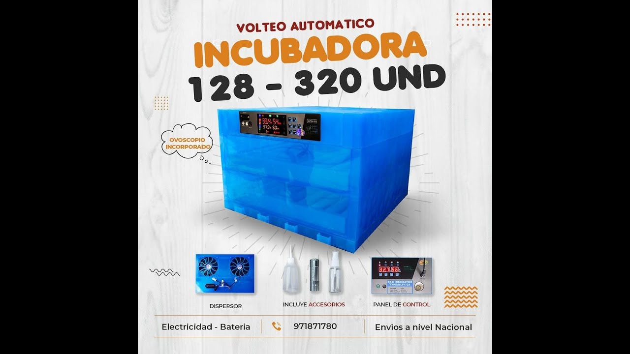 INCUBADORA DE HUEVOS PARA 64, 128.. HUEVOS Ventas al  971871780 /937418270, envíos a nivel nacional