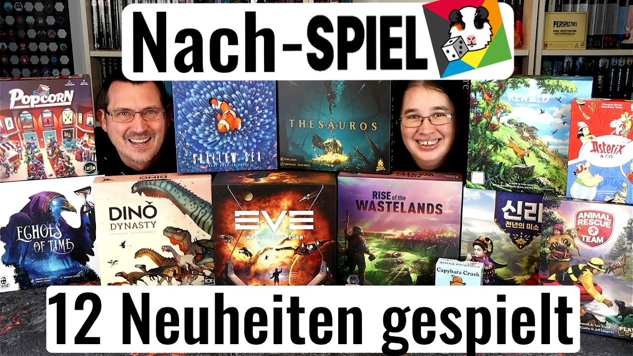 Nach-SPIEL: 12 Brettspiel Neuheiten der SPIEL 25 gezockt