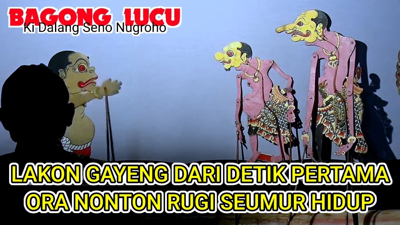 Lakon gayeng bagong lucu ki seno nugroho
