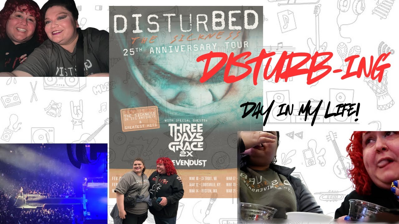 DISTURB-ing Day in my Life | Disturbed Tour! | De@d A.I.R |