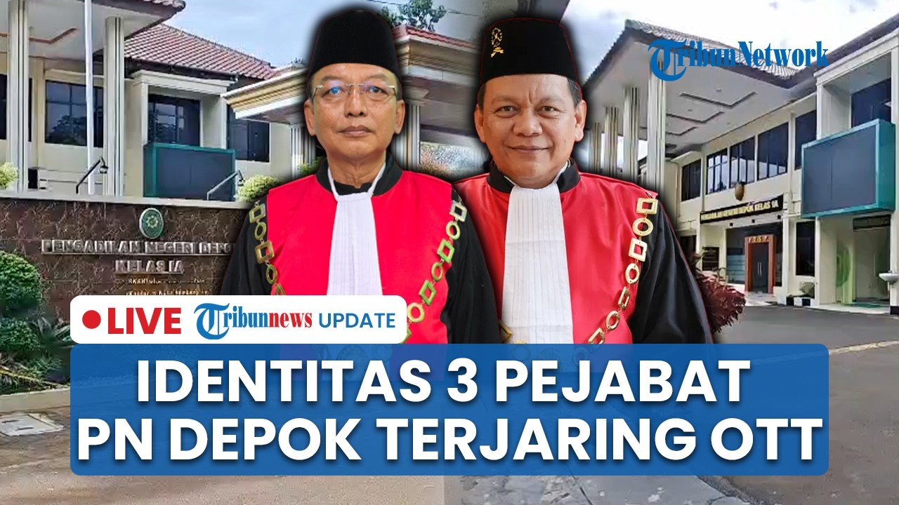 🔴LIVE: Ketua PT Bandung Bongkar 3 Identitas Pejabat PN Depok yang Terjaring OTT soal Sangketa Lahan