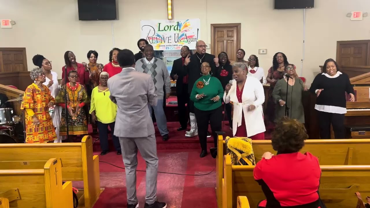 Elder Mario Webb & New Covenant Choir singing cover “Oh Lord We Praise You” - Feb 2026