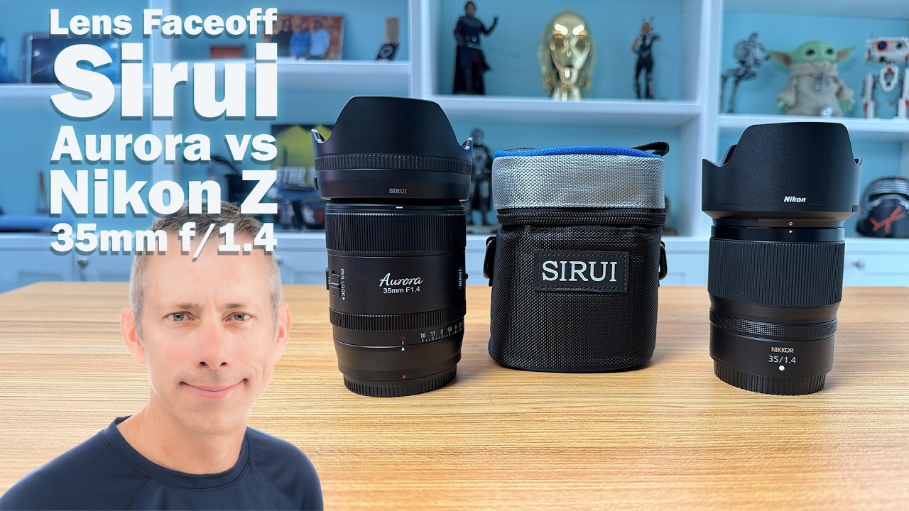 Сравнение объективов: Sirui Aurora и Nikon Z 35mm f/1.4