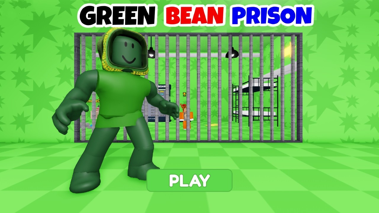 I Got Locked Up by a GIANT GREEN BEAN… HUGE MISTAKE 😱 | Roblox Obby