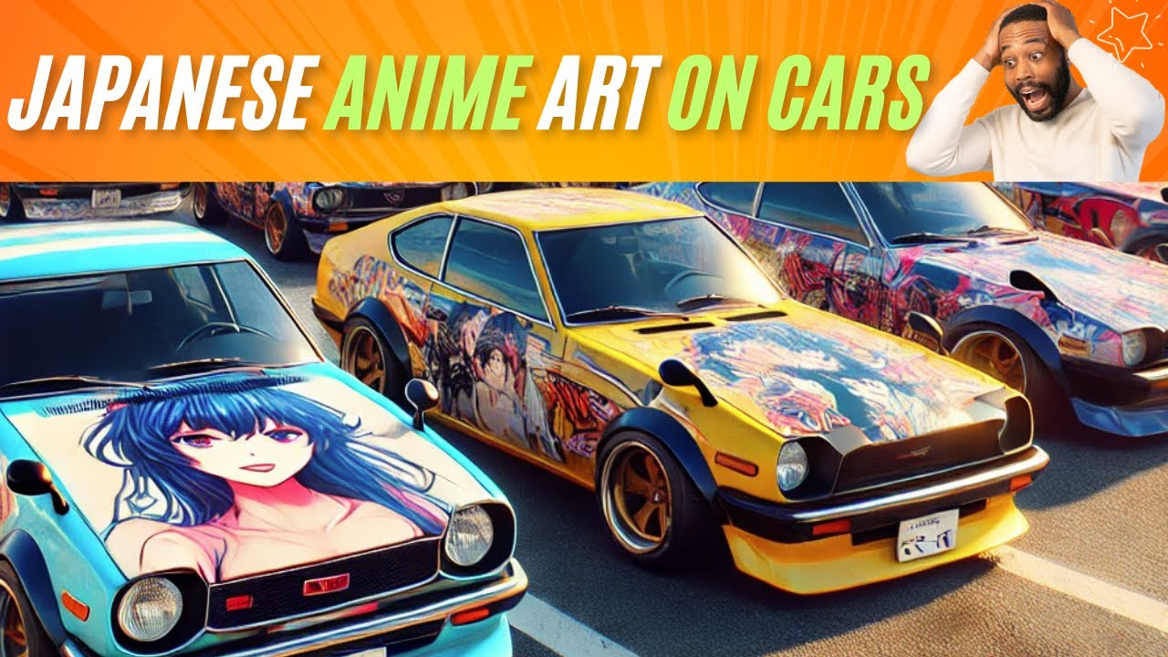 Itasha Anime Art on Japanese JDM Cars! 4K
