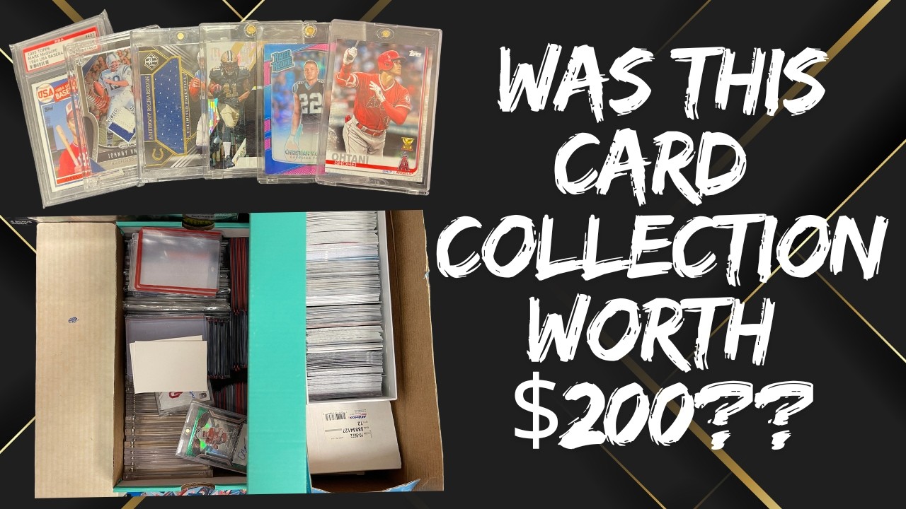 👀I Bought a Card Collection Sight Unseen - Here's What I Got!