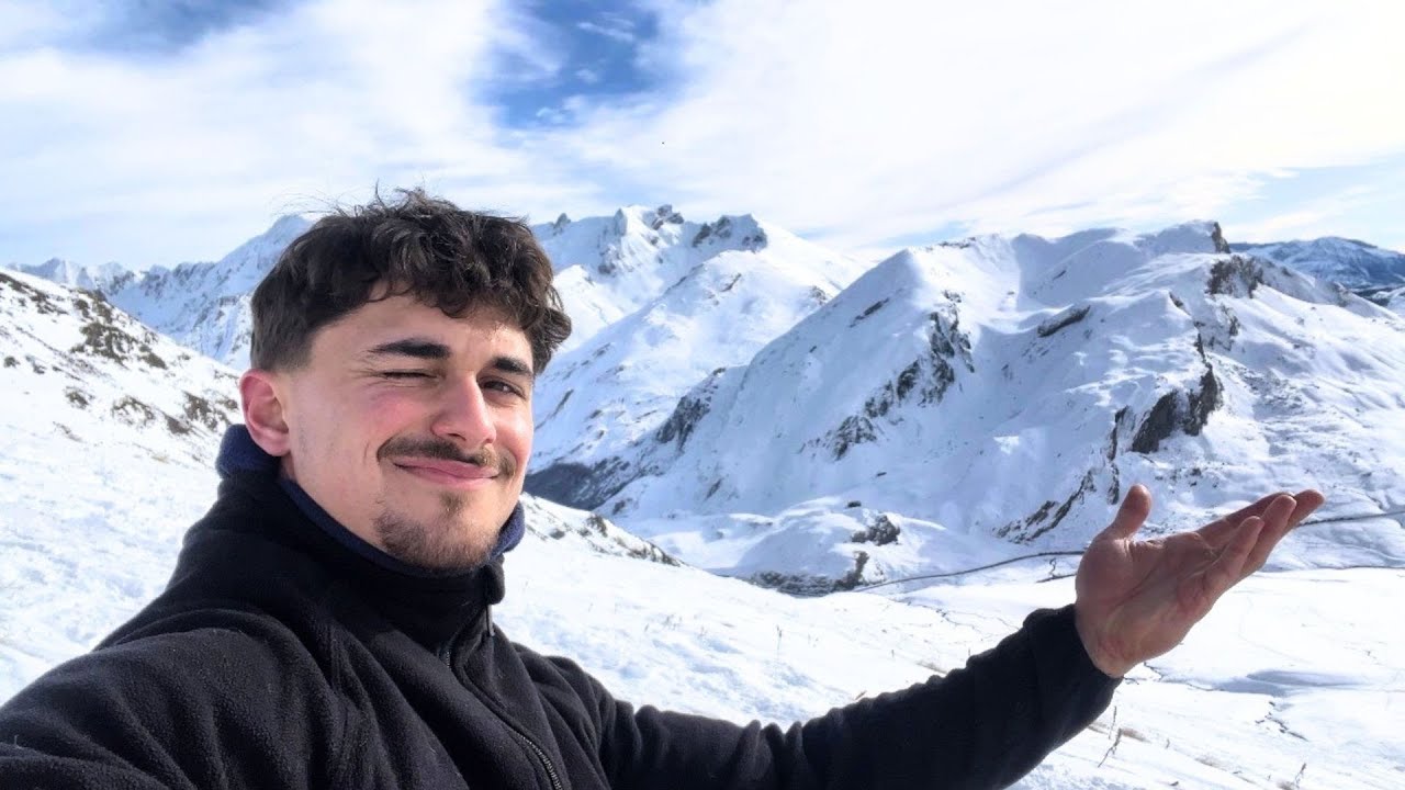 RANDO EN MONTAGNE SOUS -2° (Pyrénées) avec Pierre-Louis