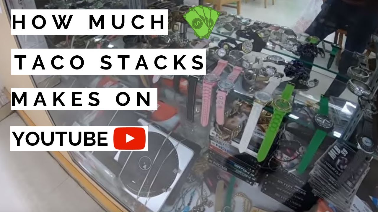 How much Taco Stacks makes on Youtube