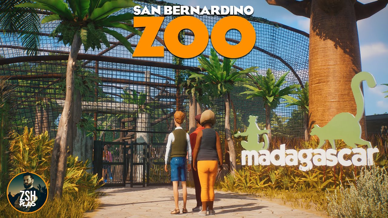 Building a Lemur Walkthrough in Franchise Mode! | San Bernardino Zoo | Planet Zoo