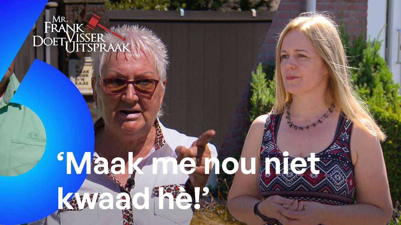 NAALDENOVERLAST: buren KLAAR met TUIN STOFZUIGEN! | Mr. Frank Visser doet uitspraak #AFL74