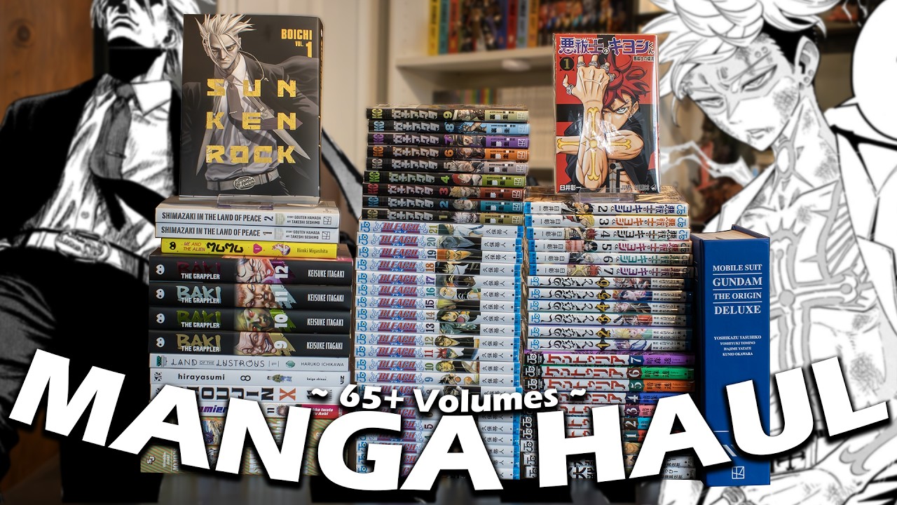 PEAK OVERLOADDDD | 65+ Volume MANGA HAUL !!