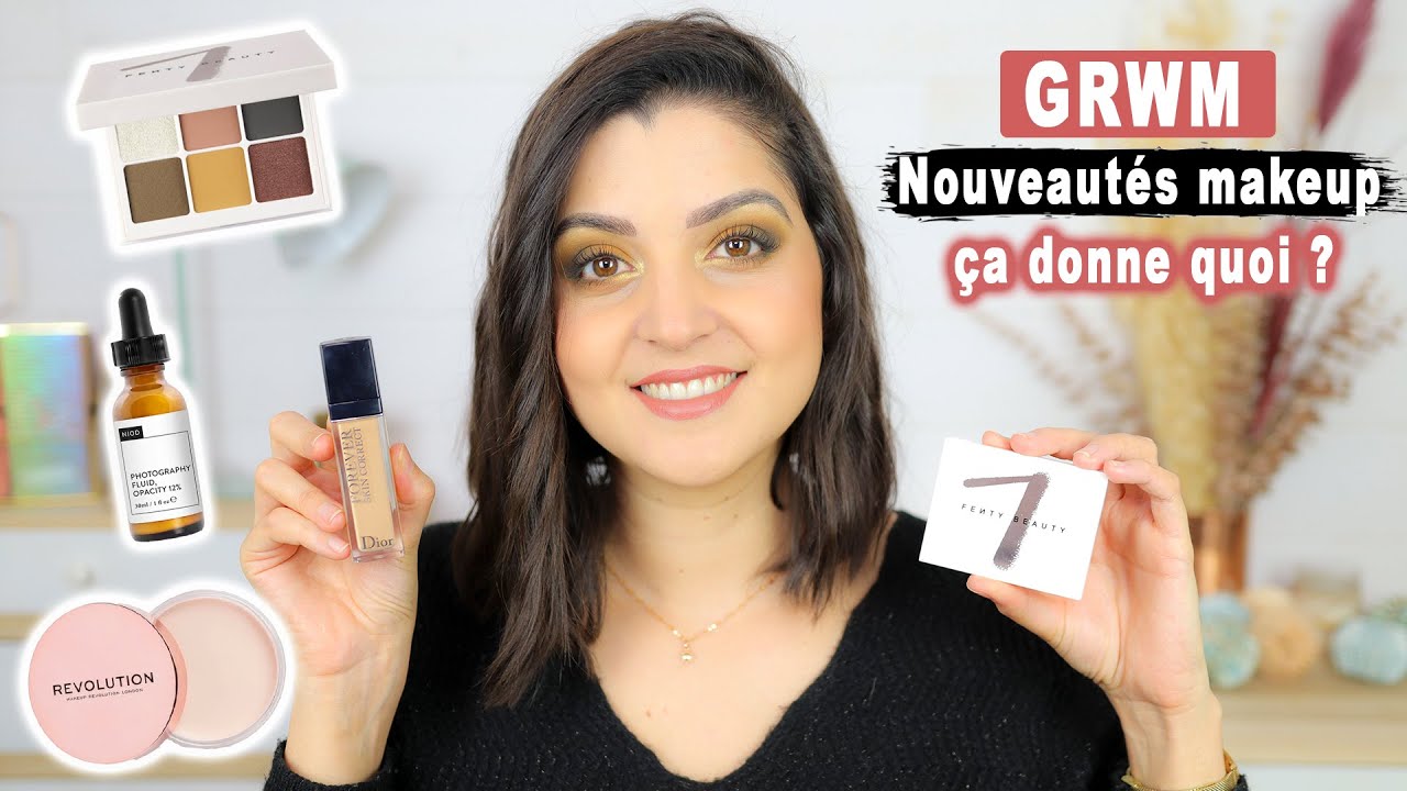 GRWM NOUVEAUTÉS MAQUILLAGE : Fenty Beauty, Dior, Niod, Makeup Révolution…. SUNDAY WITH GABY !