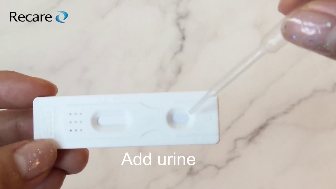 Professional rapid test manufacturer supply best accurate one step rapid hcg pregnancy test cassette