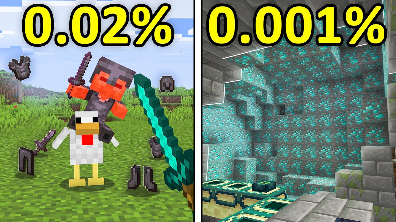 Minecrafts Luckiest Moments OF ALL TIME #26