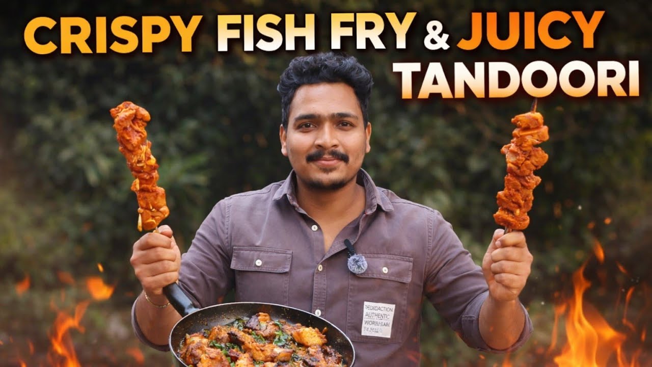 Fish Fry & Chicken Tandoori | Simple Cooking | Just Food Moments