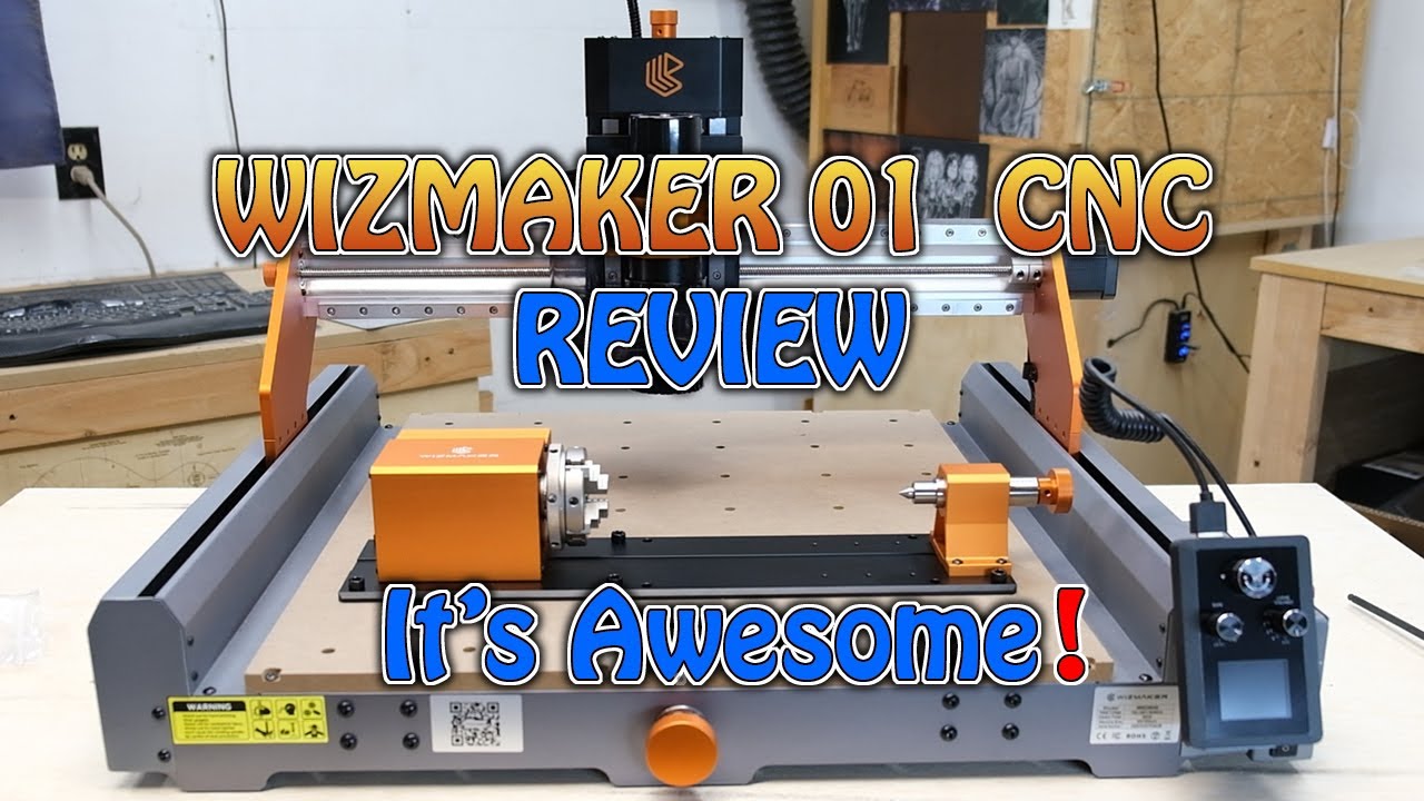 Обзор станка с ЧПУ Wizmaker Artisan 01.