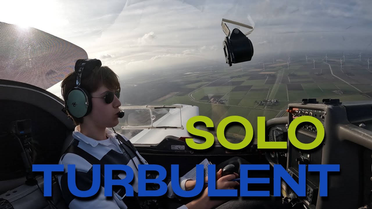 17-Year-Old Takes On Extreme Turbulence in Solo Flight Over The Netherlands