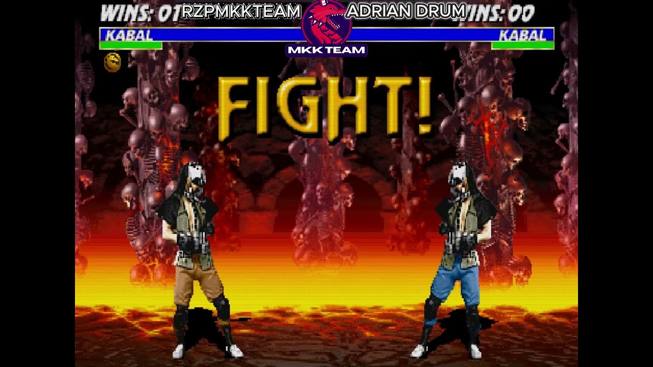 RZPMKKTEAM VERSUS ADRIAN DRUM UMK3 FIGHTCADE