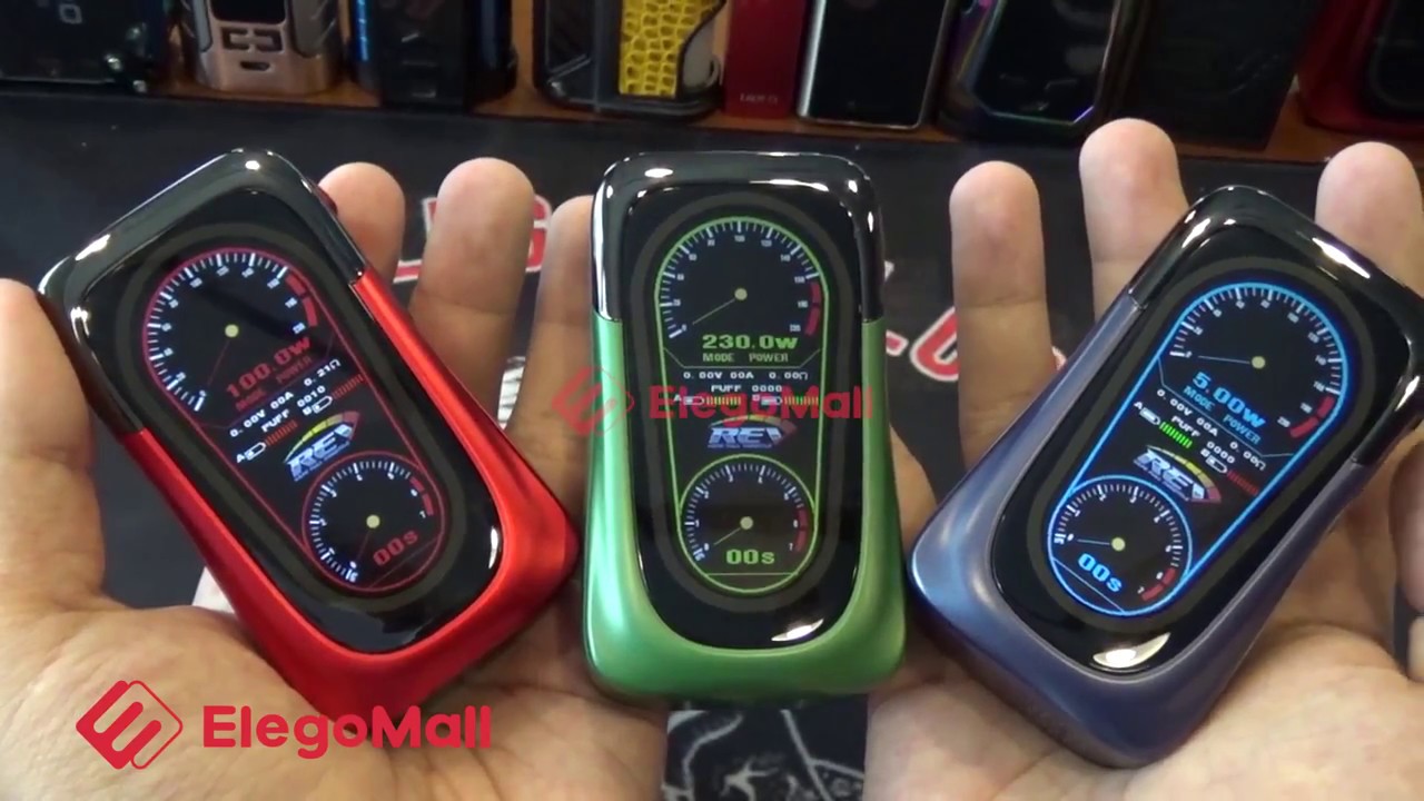 REV GTS 230W TC Box Mod - Brief unboxing and review