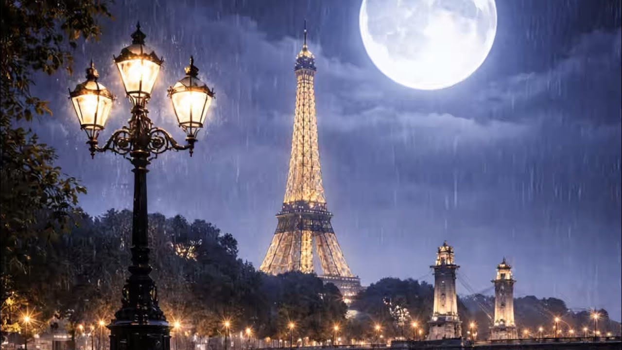 Rainy Night in Paris 🌧️🌙 | Deep Sleep • Relax • Stress Relief