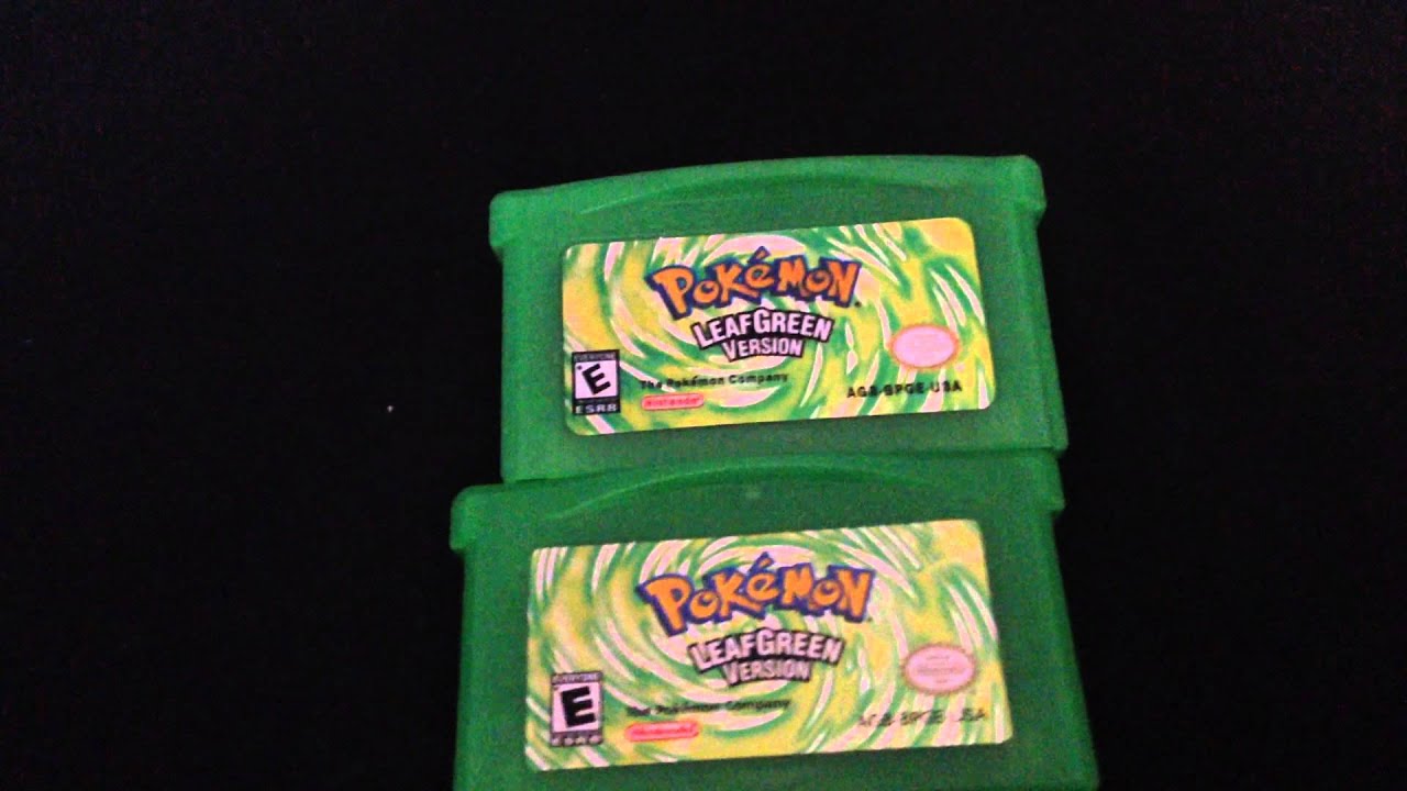 How to tell if a Pokemon game is real or fake (Pokemon Leafgreen)
