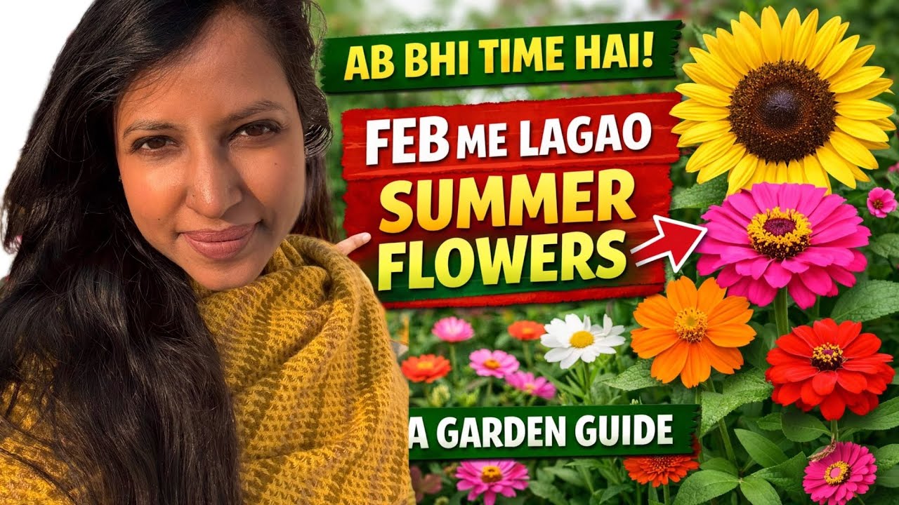 20 Best Summer flowers to Grow in January - February || अभी लगाएं ये 20 फूलों के बीज ||