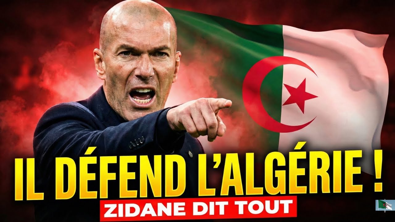 Zidane DÉTRUIT la CAN 2024 et accuse la CAF de corruption
