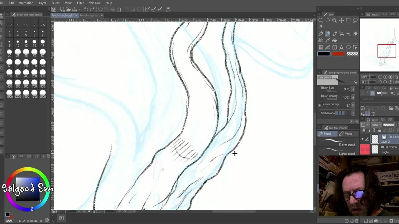 Processpod #34 | penciling, the mindfulness of process, and thoughts on work vs talent.