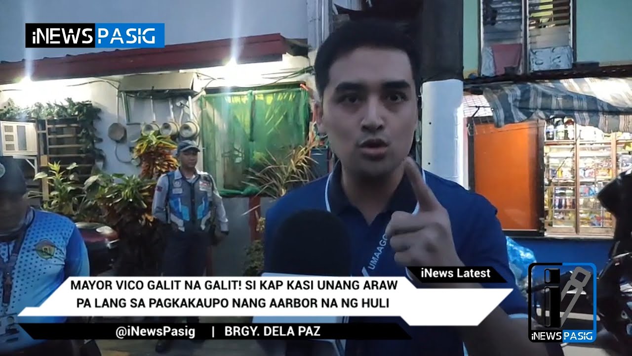 Mayor Vico galit na galit! si Kap kasi unang araw pa lang sa pagkakaupo nang aarbor na umano ng huli