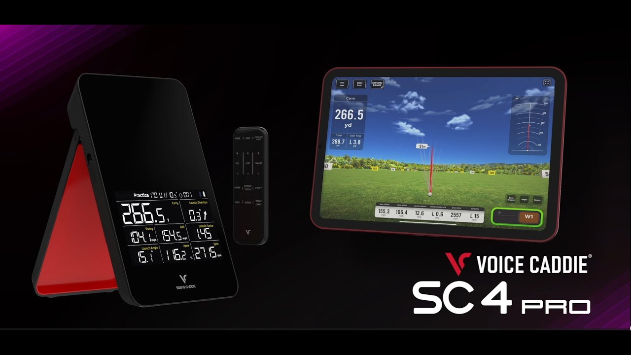 [How To Use] SC4 PRO Launch Monitor + 3D Driving Range Simulator